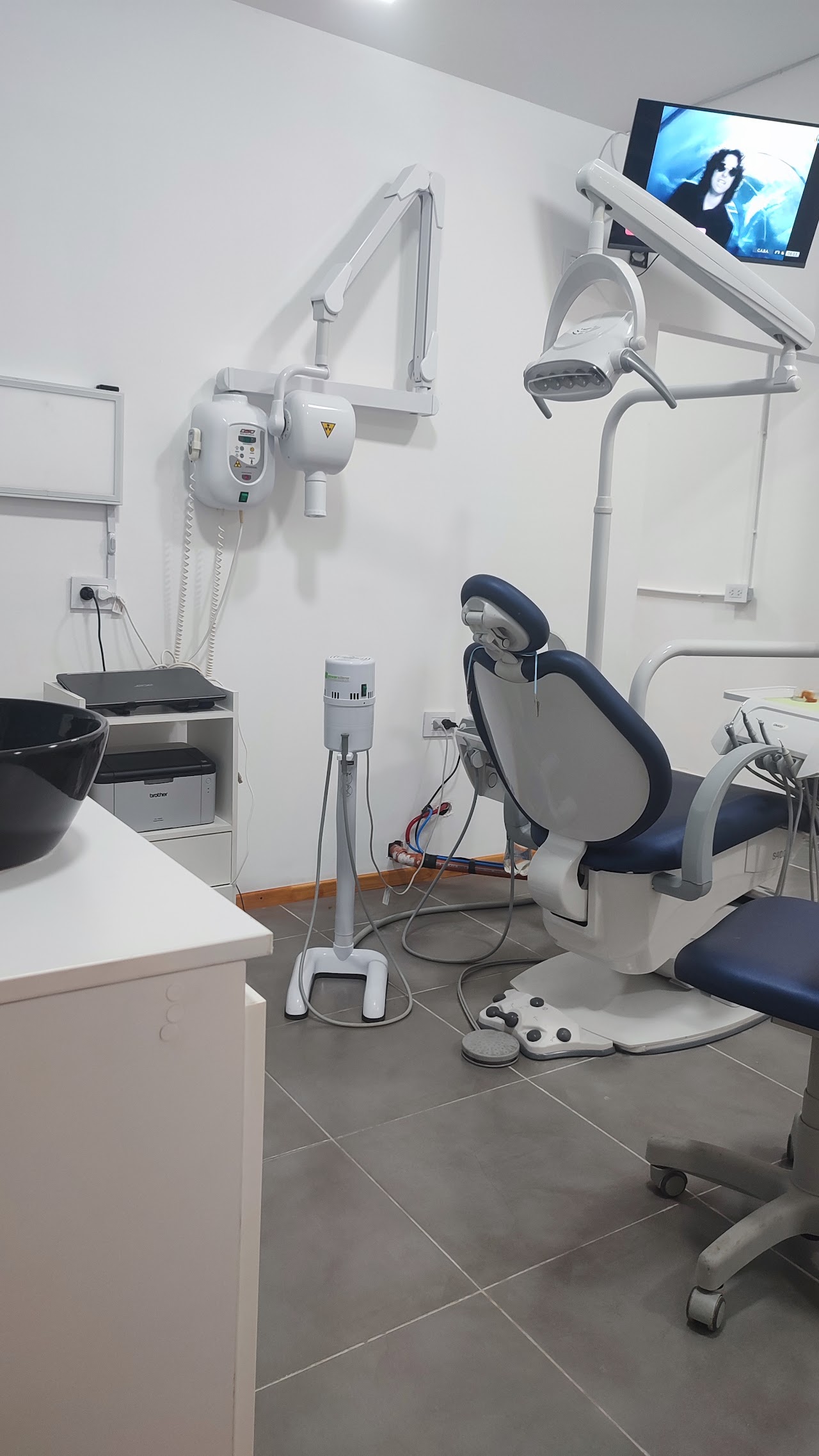 Equipamiento de radiología del consultorio